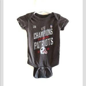 New England Patriots Baby Onesie